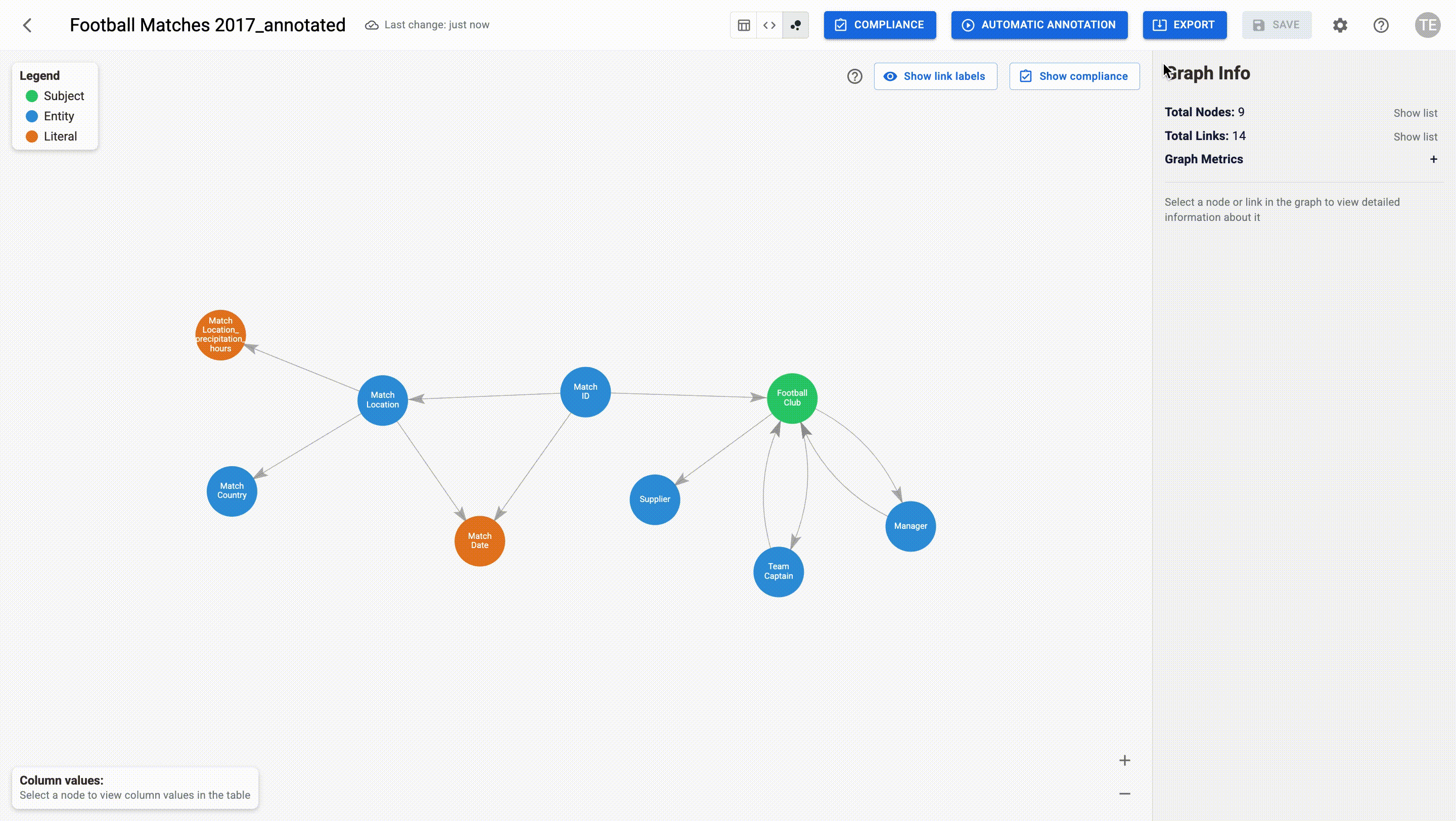 Schema Report HTML image